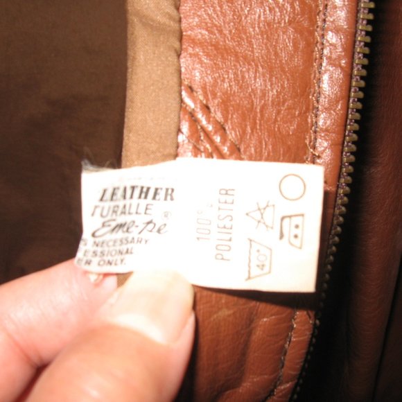Men's Leather Jacket - Picture 5 of 6